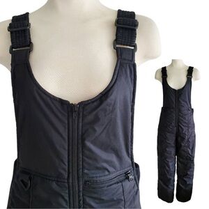 Rawik Skiwear Black Snow Bibs Women’s Winter Snowboarding Ski Pants SZ Small